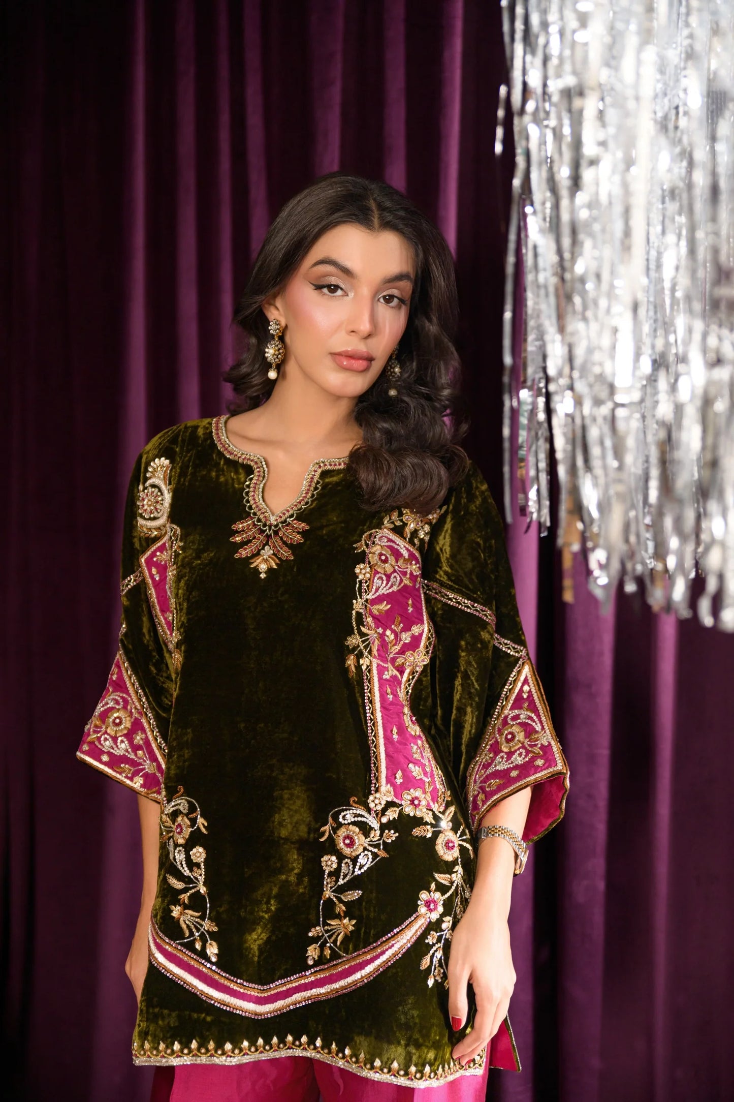 Flairs Studio Mara Velvet Luxe '25 - Zucchini