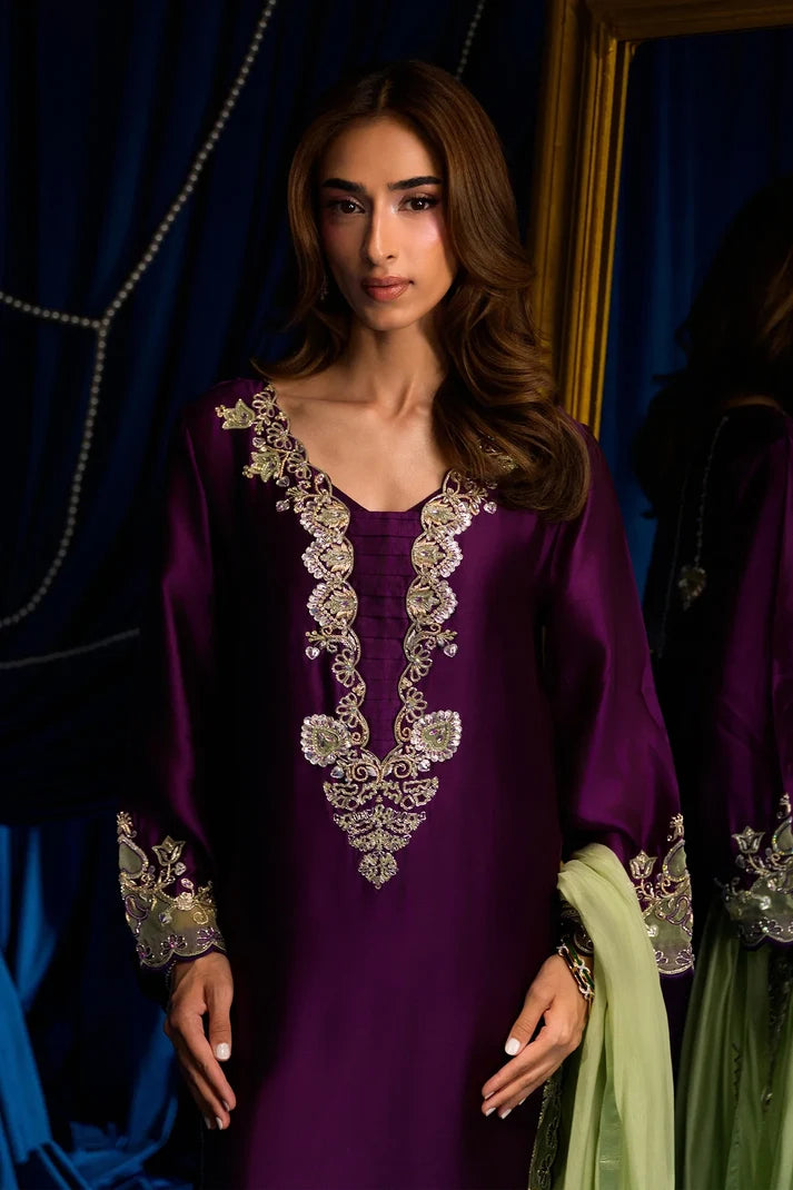 Mulberry Merlot | Ayra Festive Formals '26 | Flairs Studio