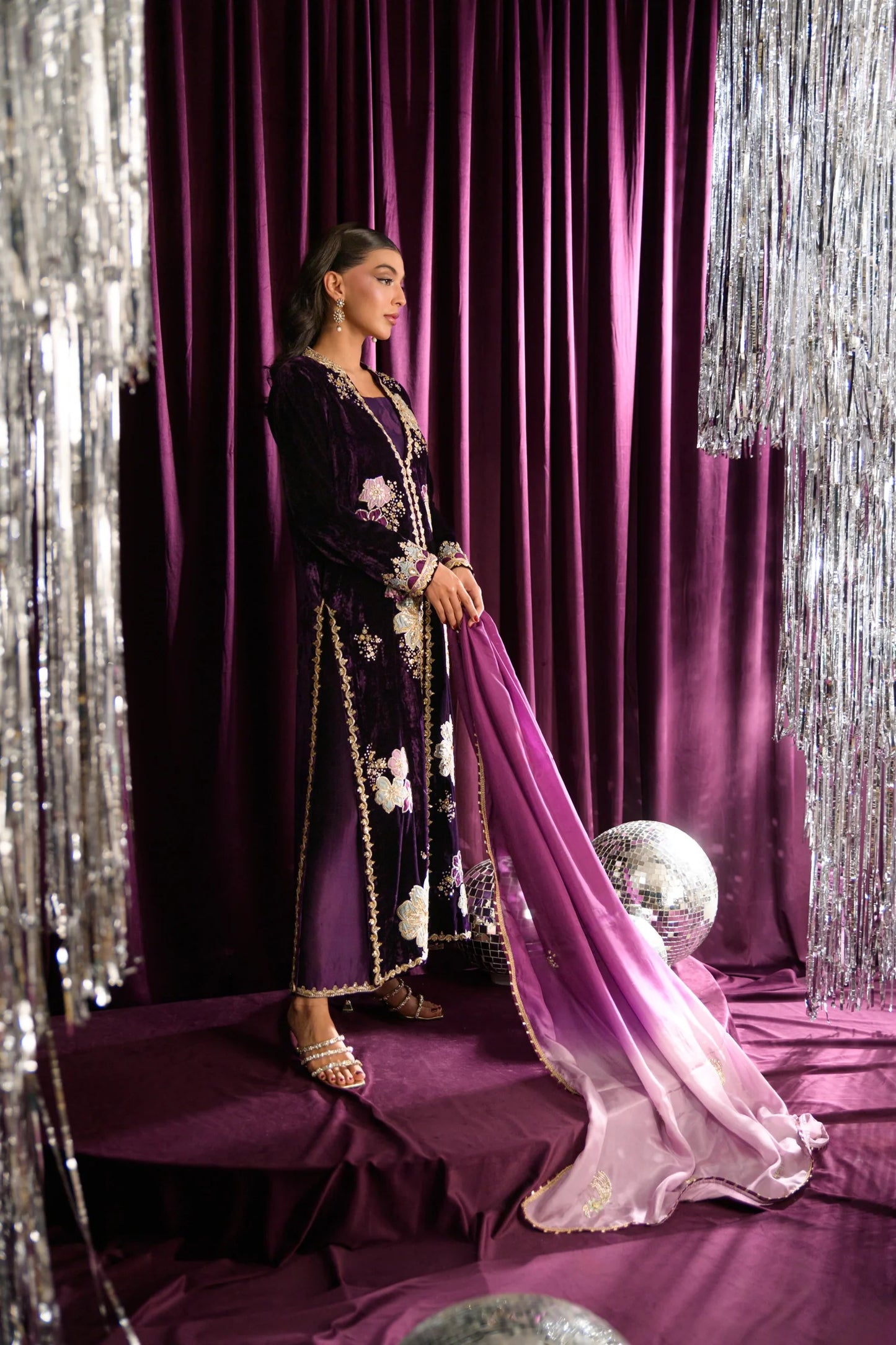 Flairs Studio Mara Velvet Luxe '25 - Petal