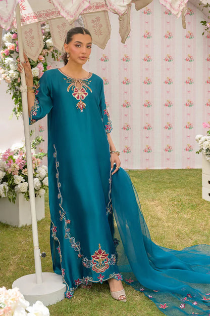 Teal Paradise | Siara Eid Luxe '26 | Flairs Studio
