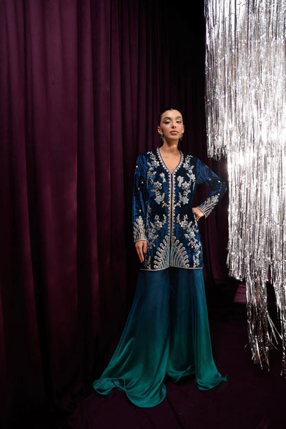 Flairs Studio Mara Velvet Luxe '25 - Oceanic