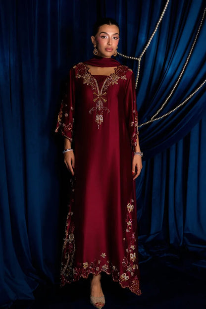 Pomegranate Punch | Ayra Festive Formals '26 | Flairs Studio