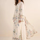 Maria.B Desi Summer Pie '26 - 3 Piece Embroidered Dobby Lawn Suit | Dwa2611-esm-off White