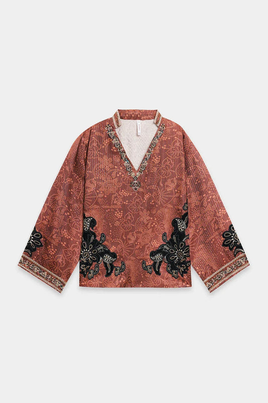 BROWN | E0615/119/801 | Boho Look Book | Ethnc