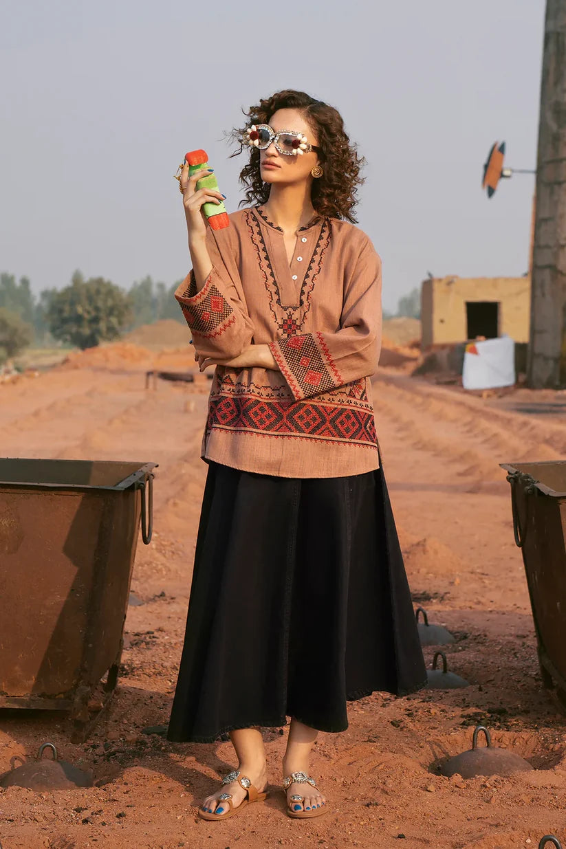 CHOCOLATE BROWN | E0659/119/804 | Boho Look Book | Ethnc