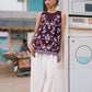 DARK BROWN | E0676/119/317 | Boho Look Book | Ethnc