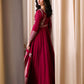 Ethnc Boutique SS '25 - BURGUNDY - E0760/104/414