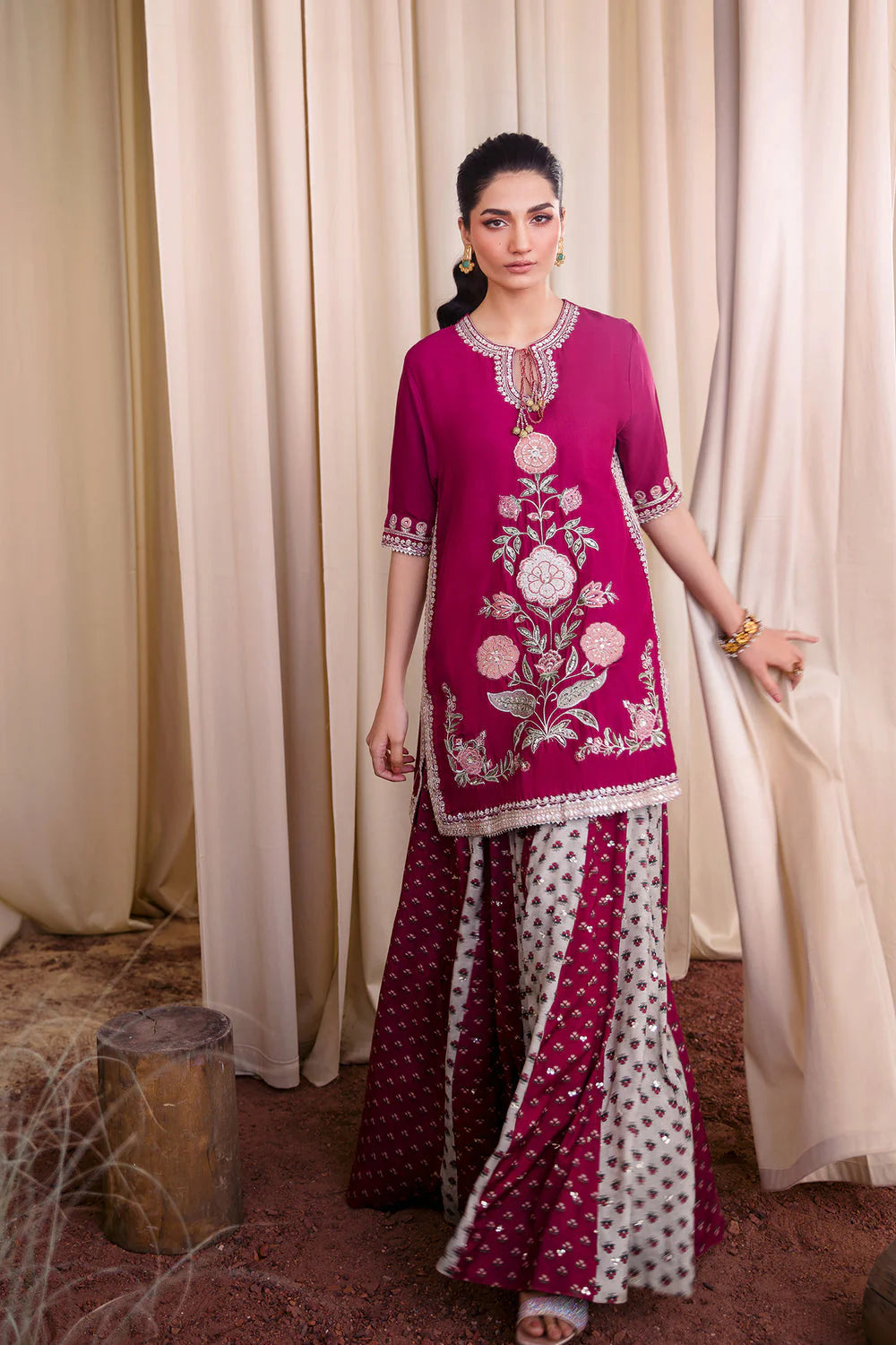Ethnc Boutique SS '25 - MAGENTA | E0772/104/403