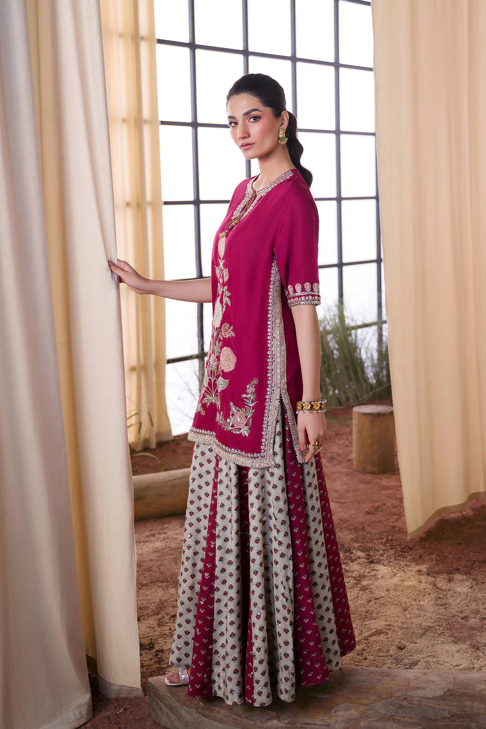 Ethnc Boutique SS '25 - MAGENTA | E0772/104/403