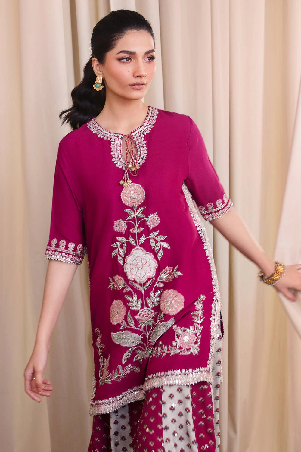 Ethnc Boutique SS '25 - MAGENTA | E0772/104/403