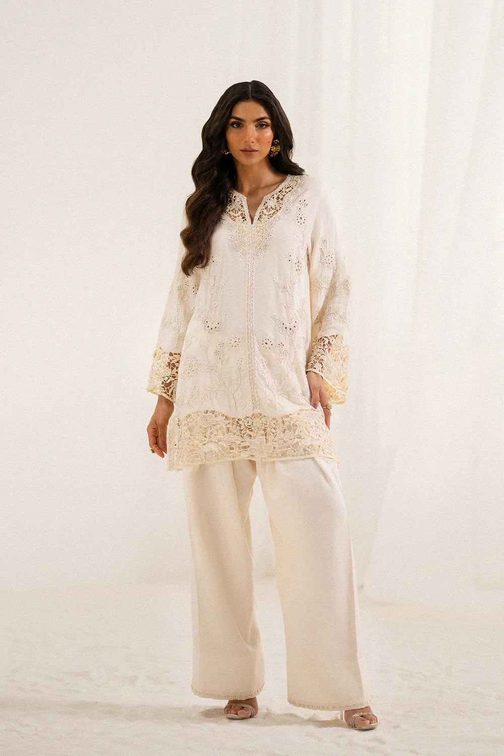 Ethnc Boutique '25 - EMBROIDERED SUIT - E0777/104/002
