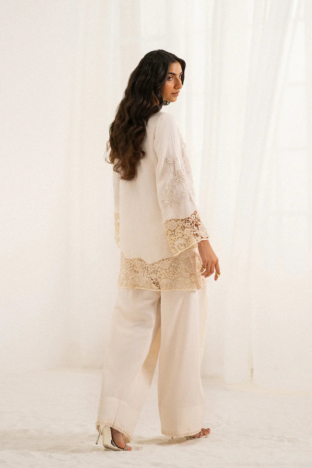 Ethnc Boutique '25 - EMBROIDERED SUIT - E0777/104/002