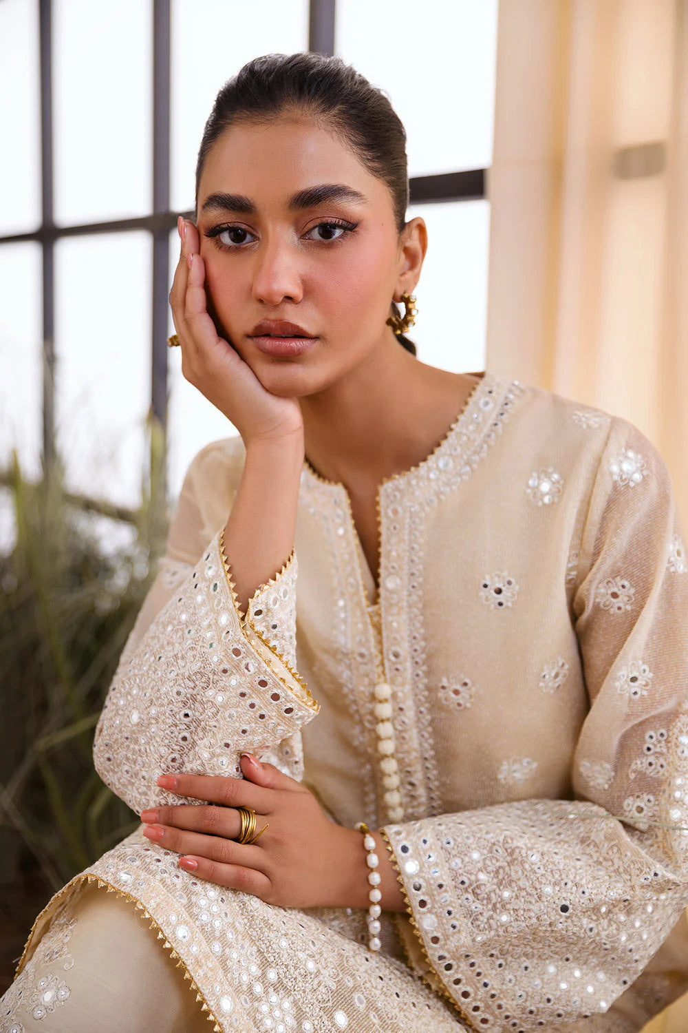 Ethnc Boutique SS '25 - LIGHT YELLOW - E0780/104/226