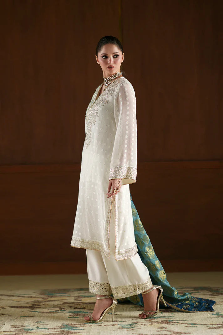 WHITE | E0785/104/001 | Women Boutique Summer '26- Drop 4 | Ethnc