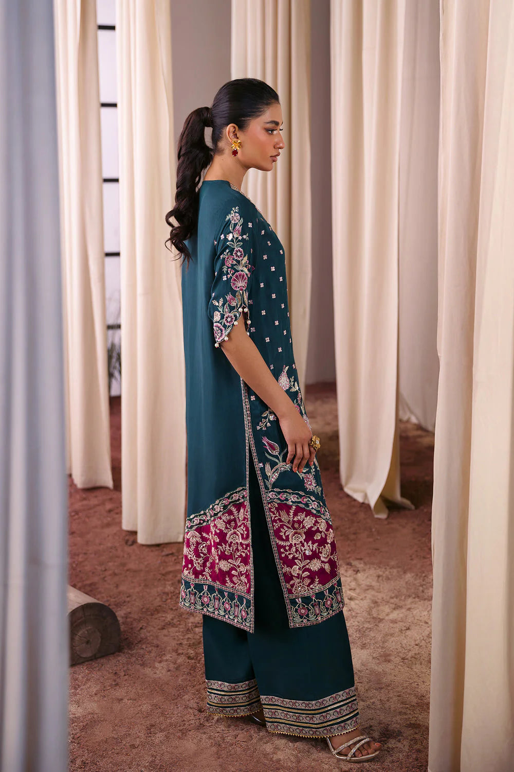 Ethnc Boutique SS '25 - GREEN - E0786/104/705