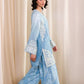 Ethnc Boutique SS '25 - LIGHT AQUA - E0796/104/615