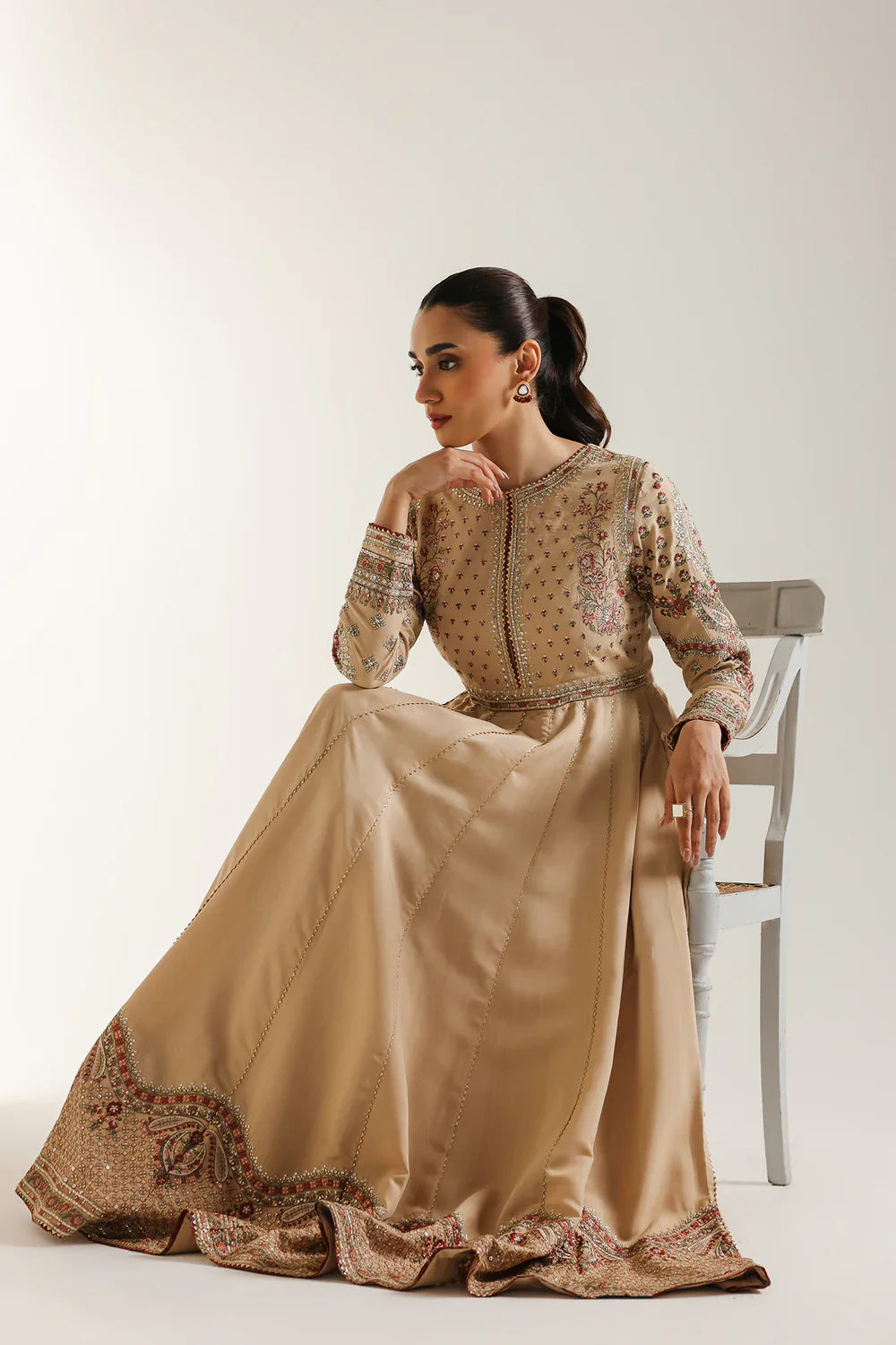Ethnc Boutique '25 - EMBROIDERED SUIT - E0811/104/007