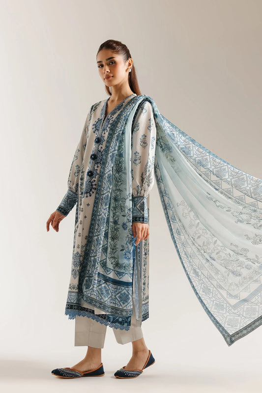 ETHNC EMBROIDERED SUIT (E1001/203/604)