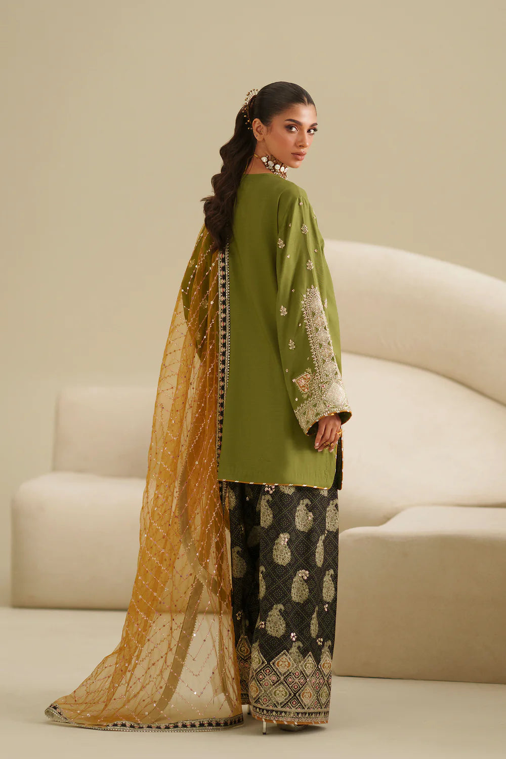 GREEN | E1065/104/122 | Women Boutique SS '26 - Drop 3 | Ethnc