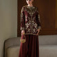 BURGUNDY | E1077/104/415 | Women Boutique Summer '26- Drop 4 | Ethnc