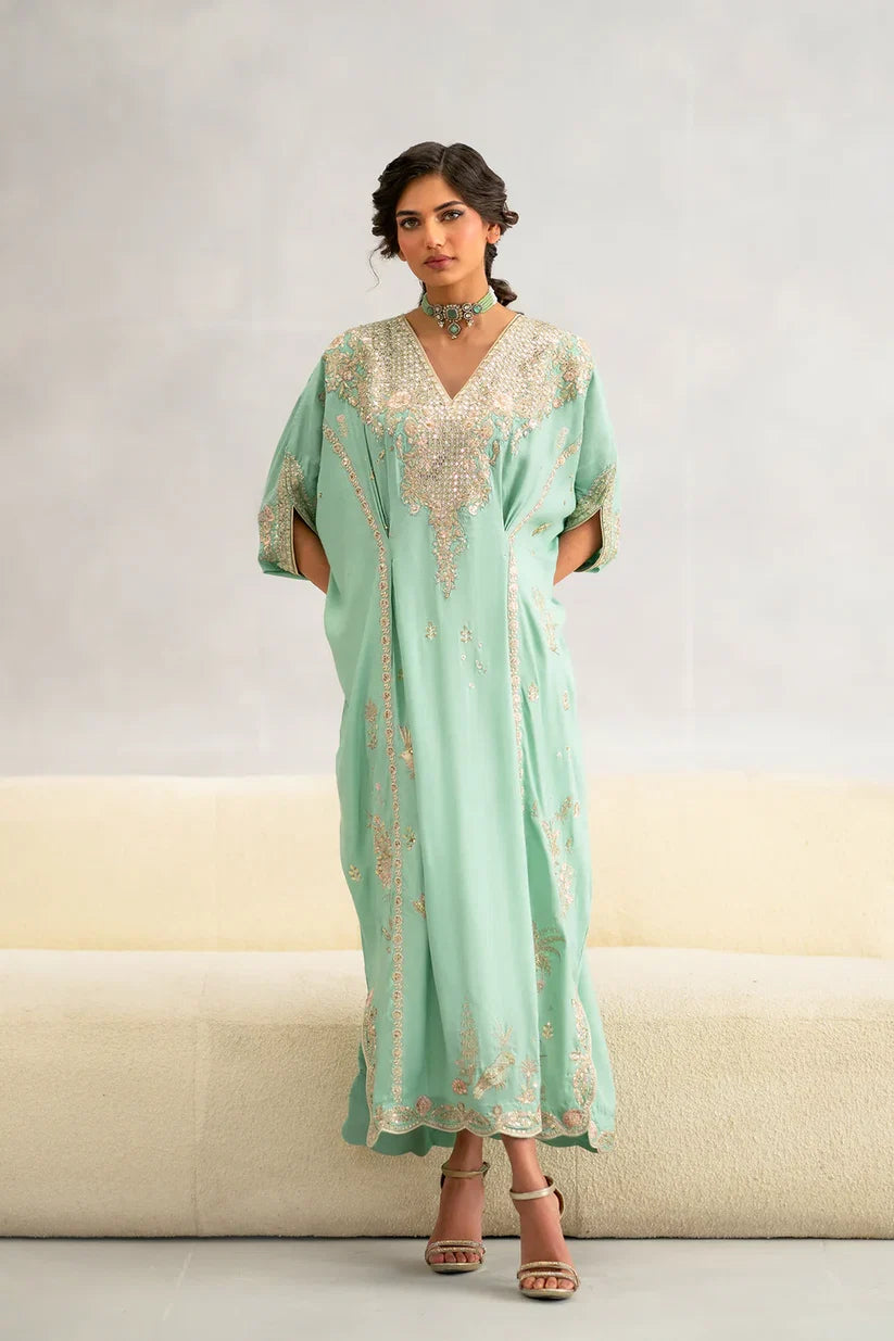 DULL GREEN | E1087/104/718 | Women Boutique Summer '26- Drop 3 | Ethnc