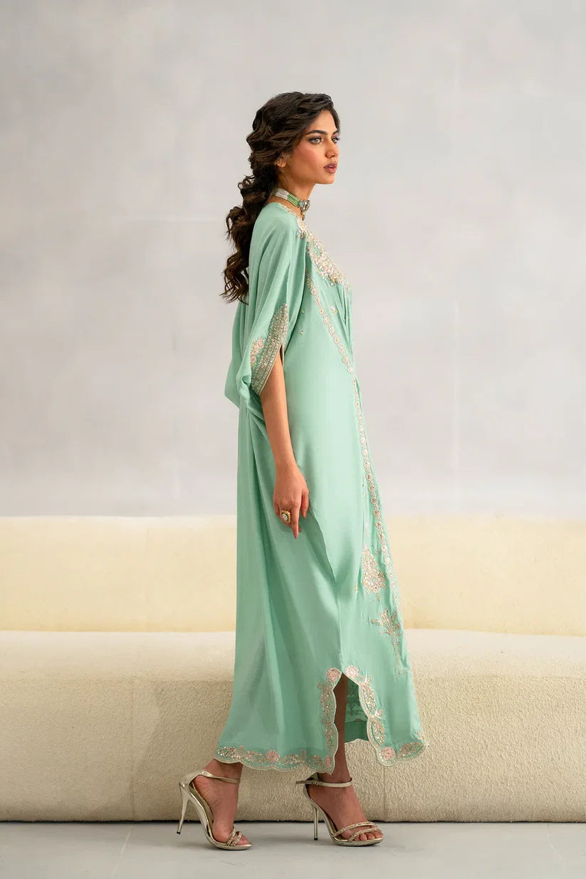 DULL GREEN | E1087/104/718 | Women Boutique Summer '26- Drop 3 | Ethnc