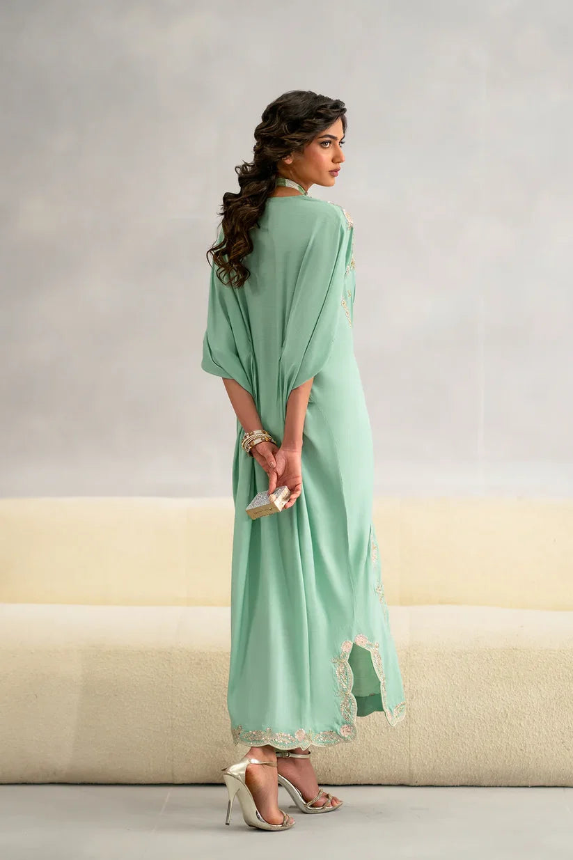 DULL GREEN | E1087/104/718 | Women Boutique Summer '26- Drop 3 | Ethnc