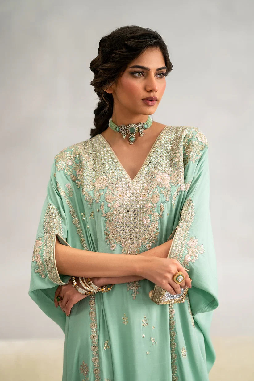 DULL GREEN | E1087/104/718 | Women Boutique Summer '26- Drop 3 | Ethnc