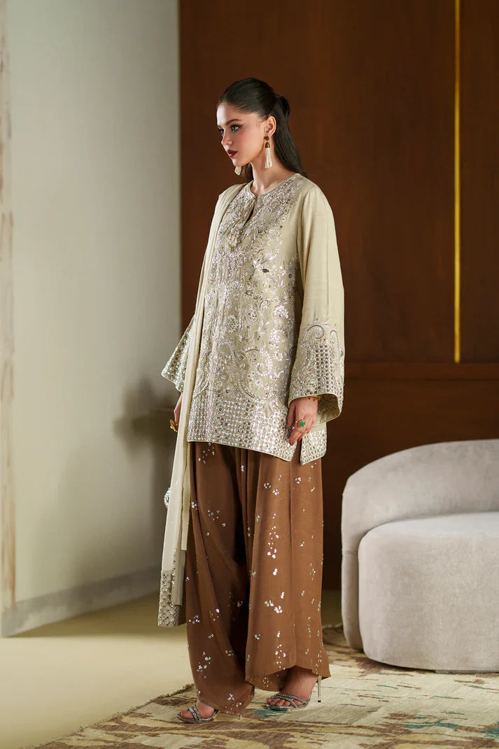 PALE YELLOW | E1089/104/227 | Women Boutique Summer '26- Drop 4 | Ethnc
