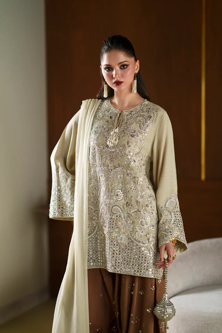 PALE YELLOW | E1089/104/227 | Women Boutique Summer '26- Drop 4 | Ethnc