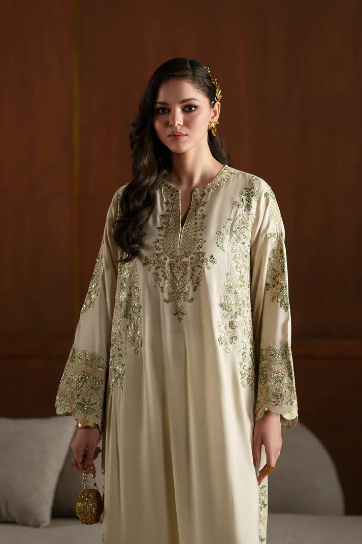 ANTIQUE WHITE | E1112/104/006 | Women Boutique Summer '26- Drop 4 | Ethnc