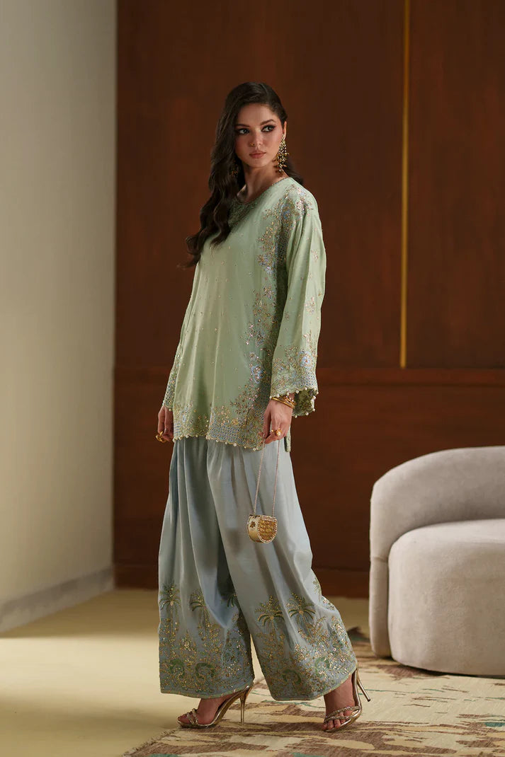 PASTEL GREEN | E1124/104/721 | Women Boutique Summer '26- Drop 4 | Ethnc