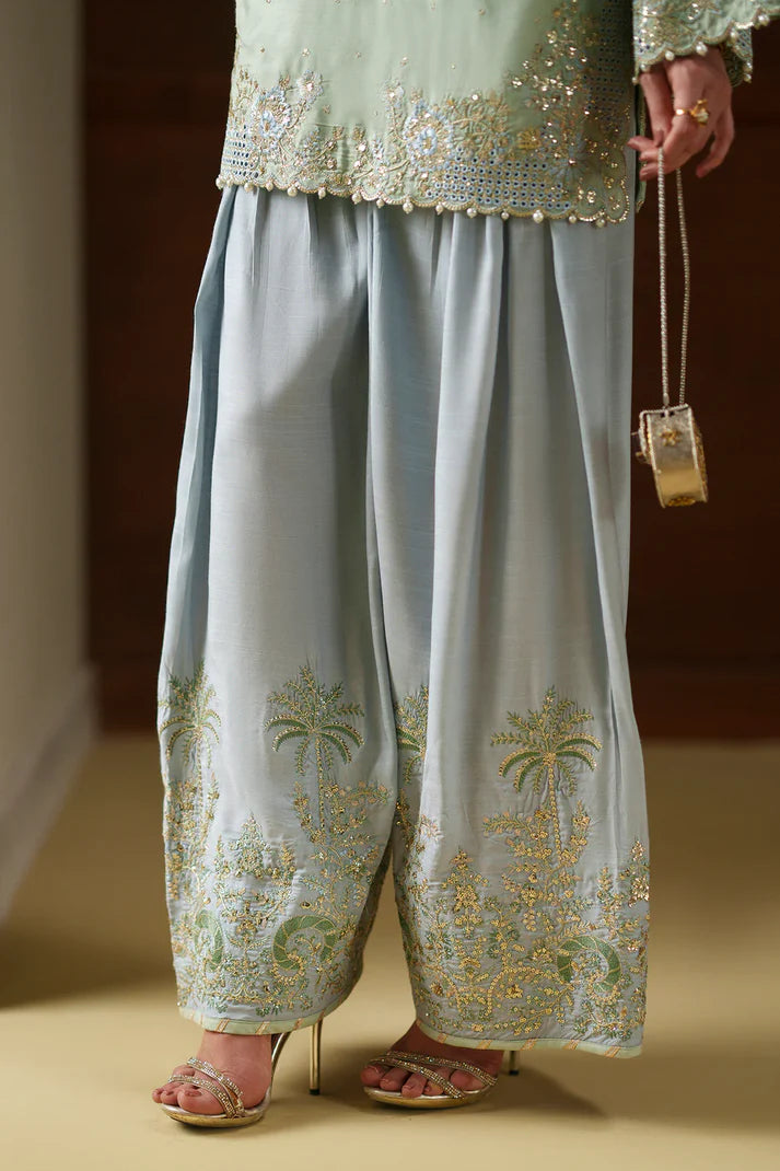 PASTEL GREEN | E1124/104/721 | Women Boutique Summer '26- Drop 4 | Ethnc