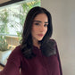 Sak Atelier Burgundy Ellie Set