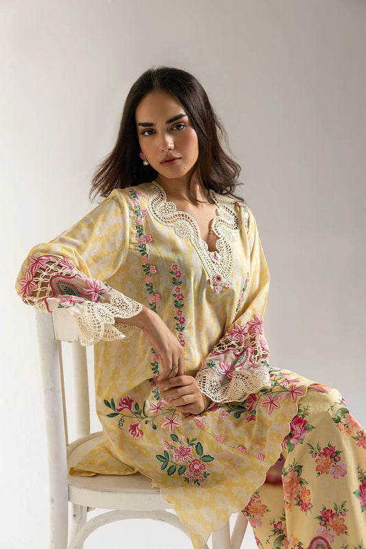 EMBROIDERED SUIT E3266/103/101 | Ethnc