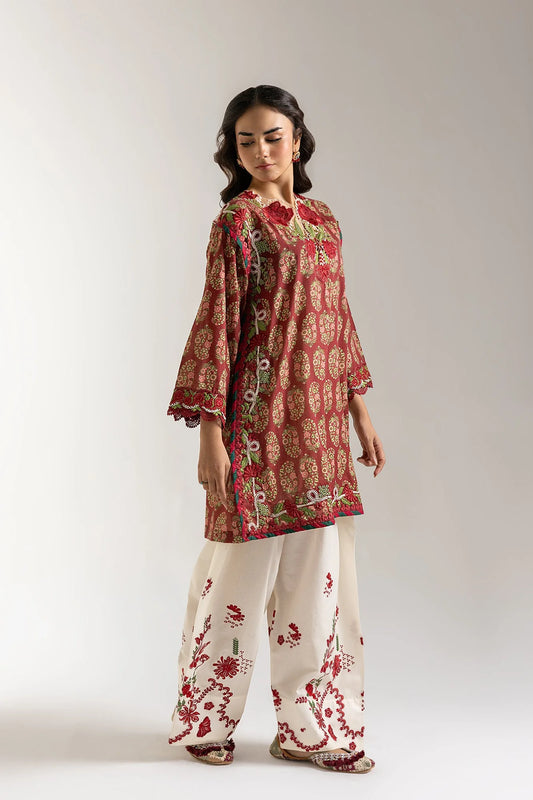 ETHNC EMBROIDERED SUIT (E3377/103/415)