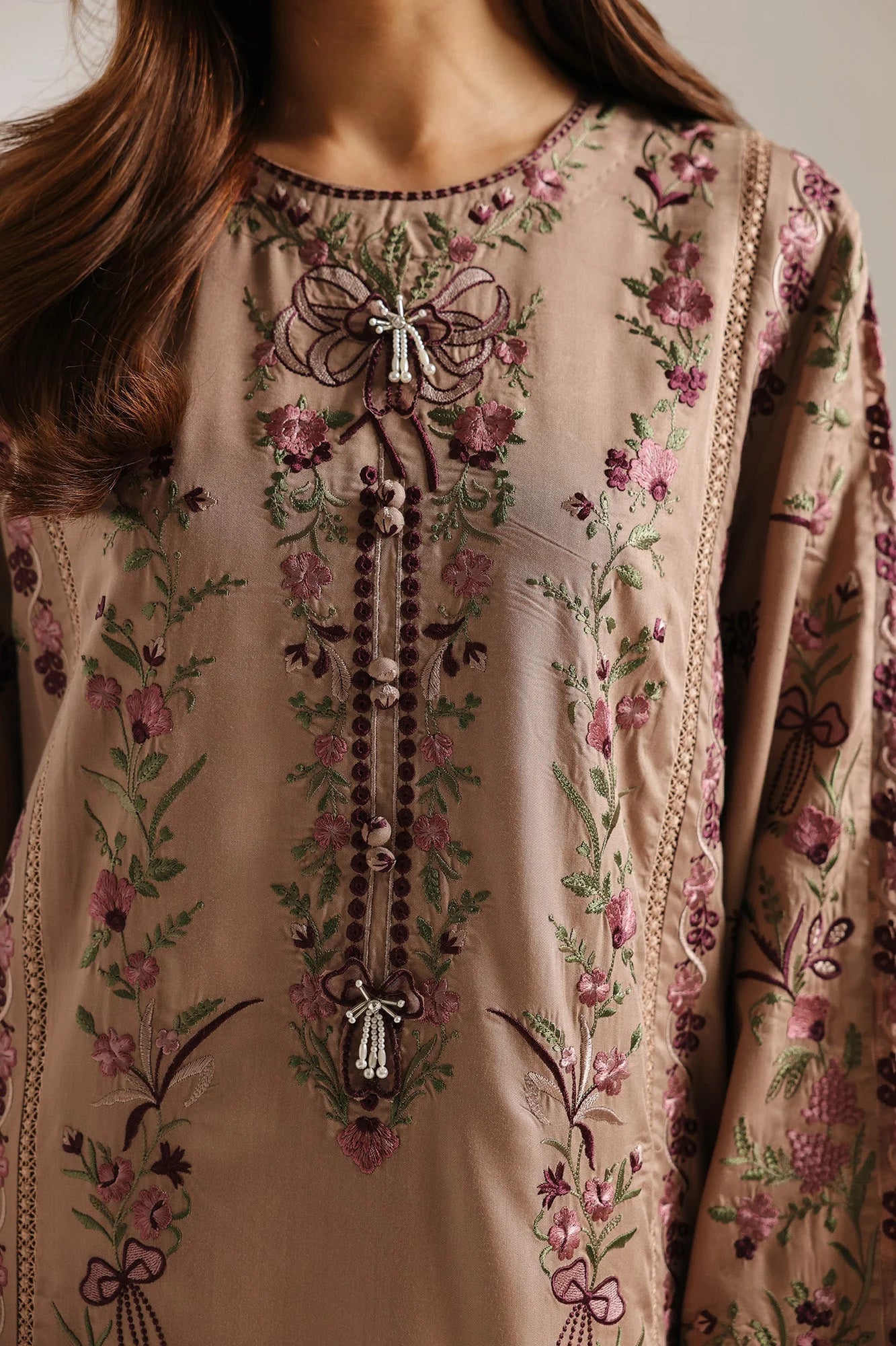 ETHNC EMBROIDERED SUIT (E4042/103/805)