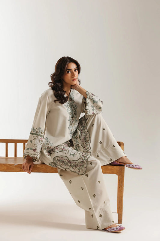 ETHNC EMBROIDERED SUIT (E4056/103/006)