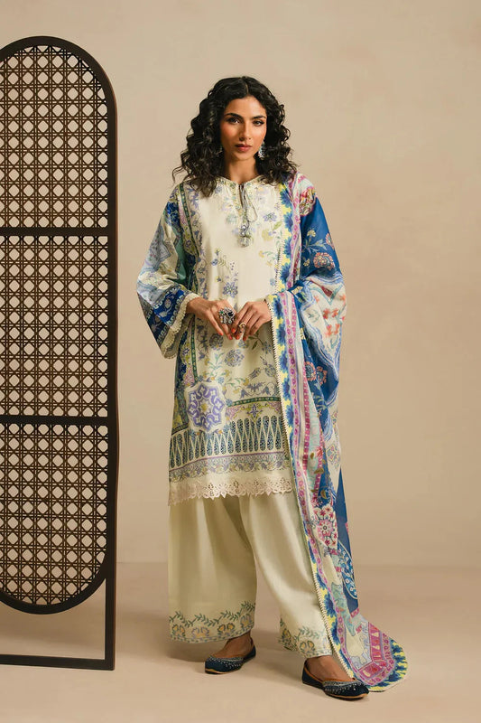Ethnc Rozana Collection SS '26 Drop V - Embroidered Suit | E4086/103/002