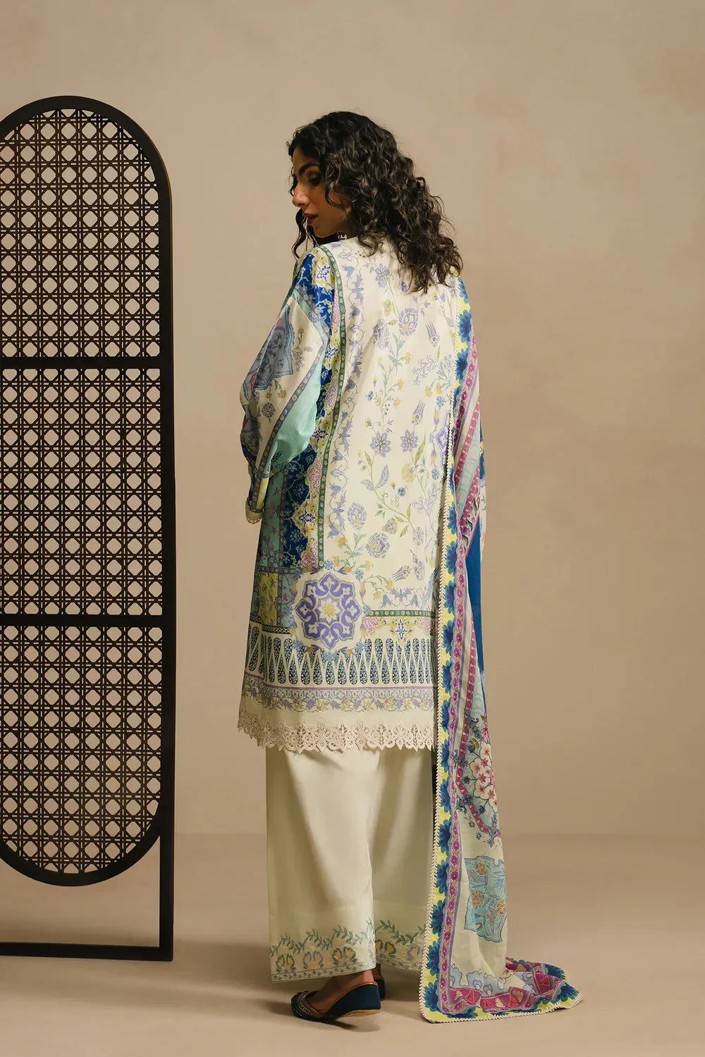 Ethnc Rozana Collection SS '26 Drop V - Embroidered Suit | E4086/103/002
