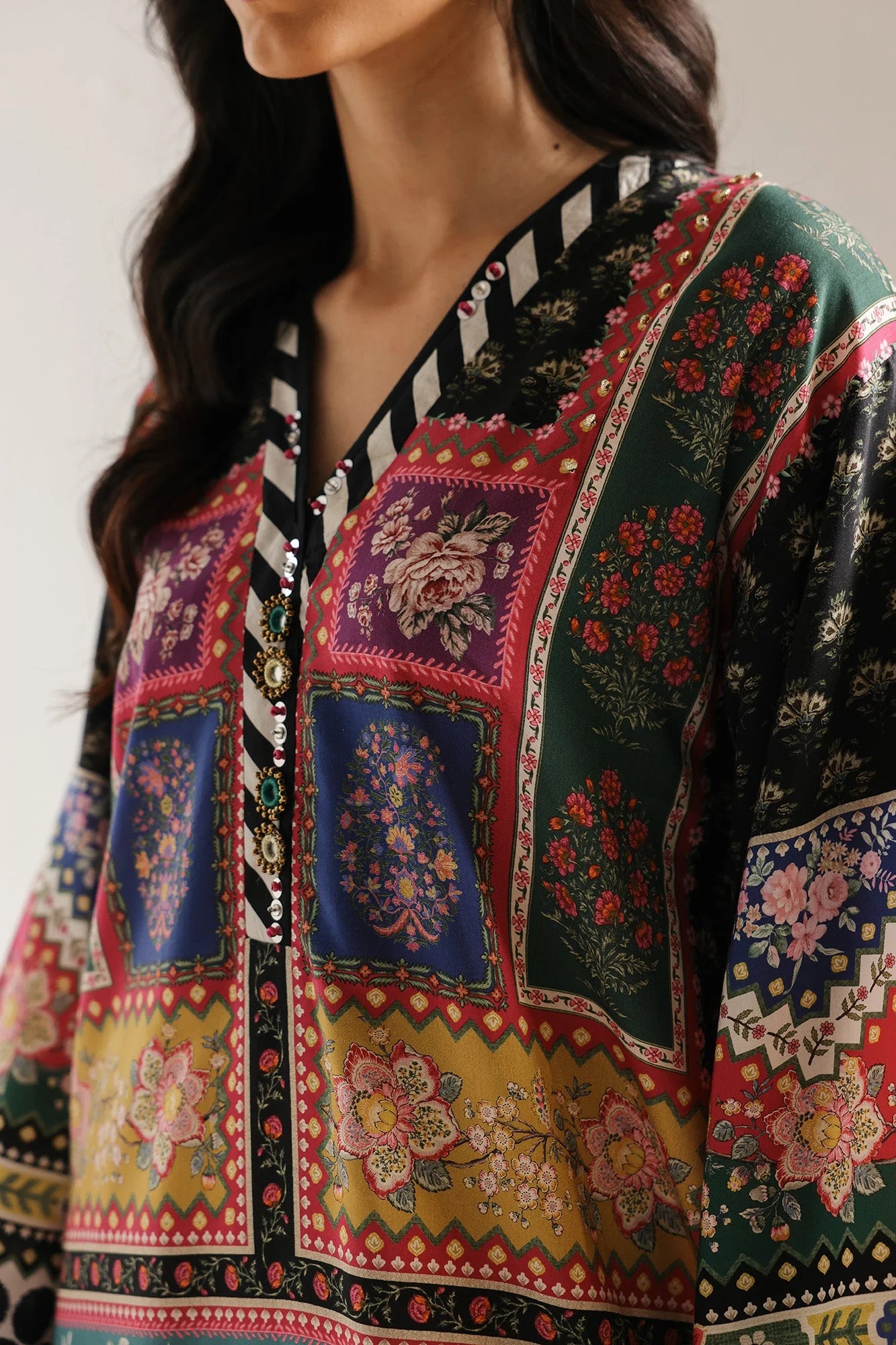 PRINTED SUIT (E4087/103/003)
