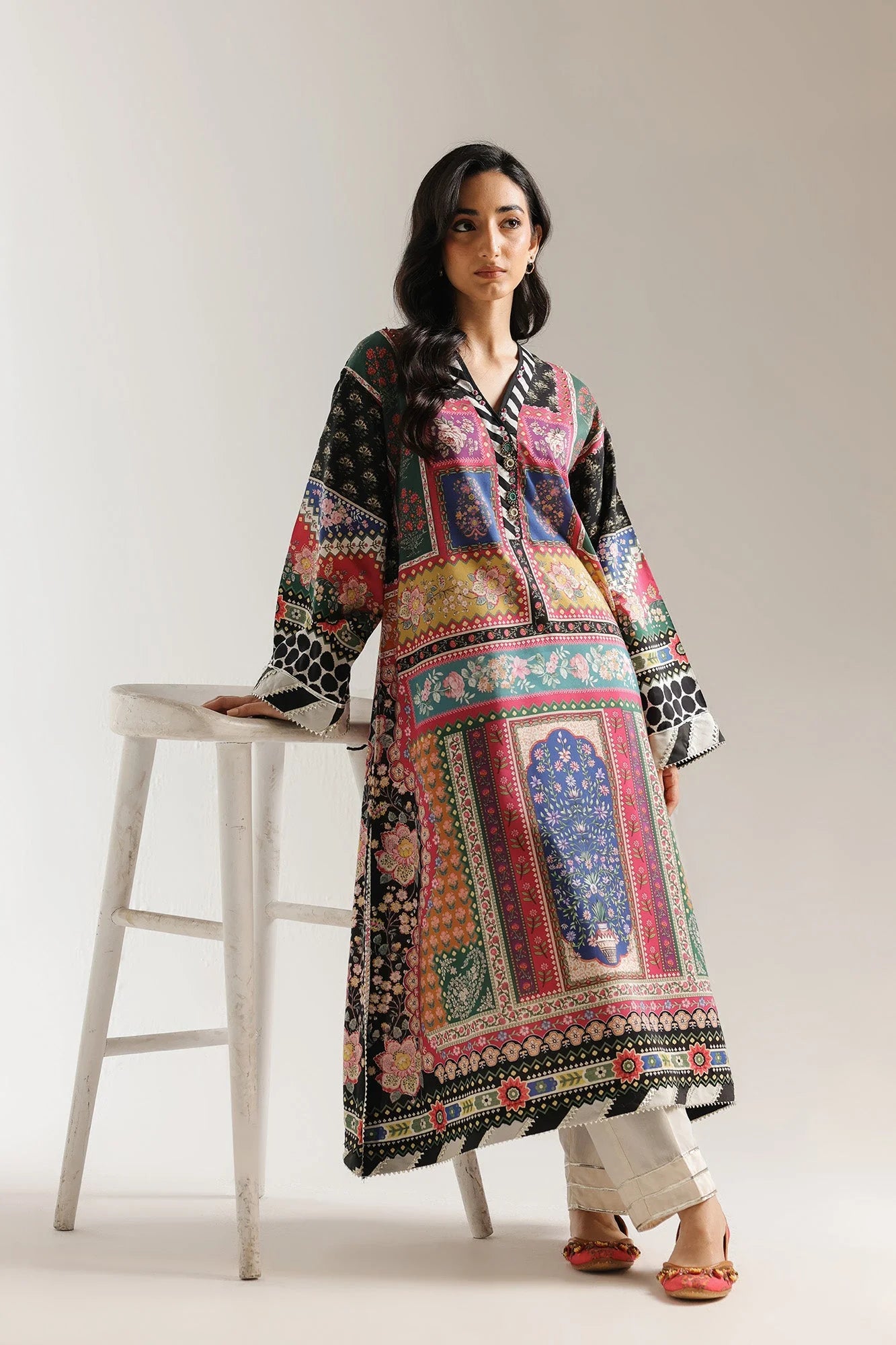 PRINTED SUIT (E4087/103/003)