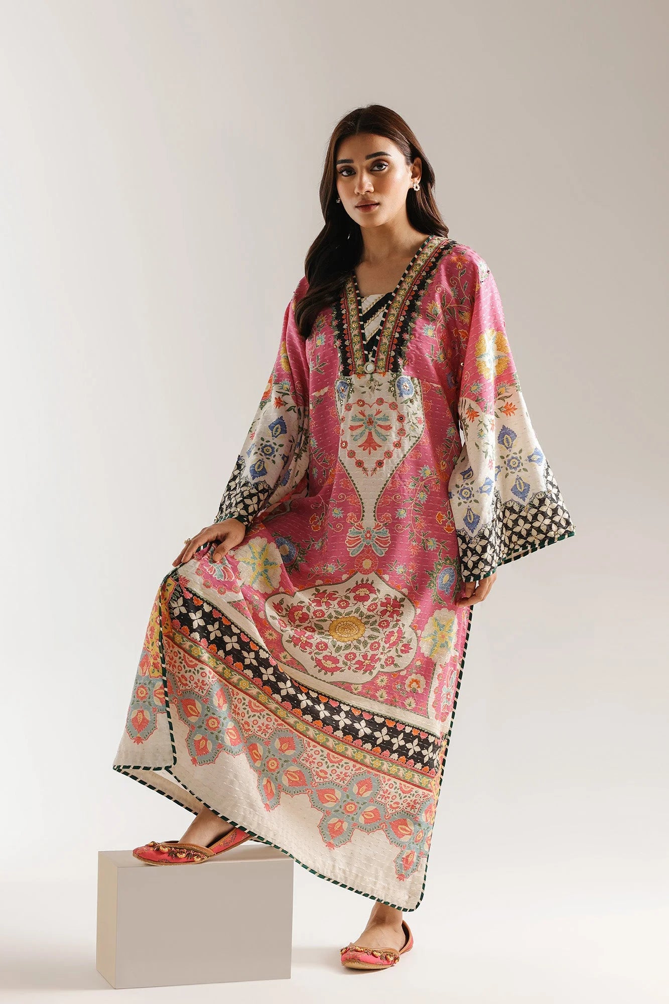 PRINTED DRESS (E4107/103/003)
