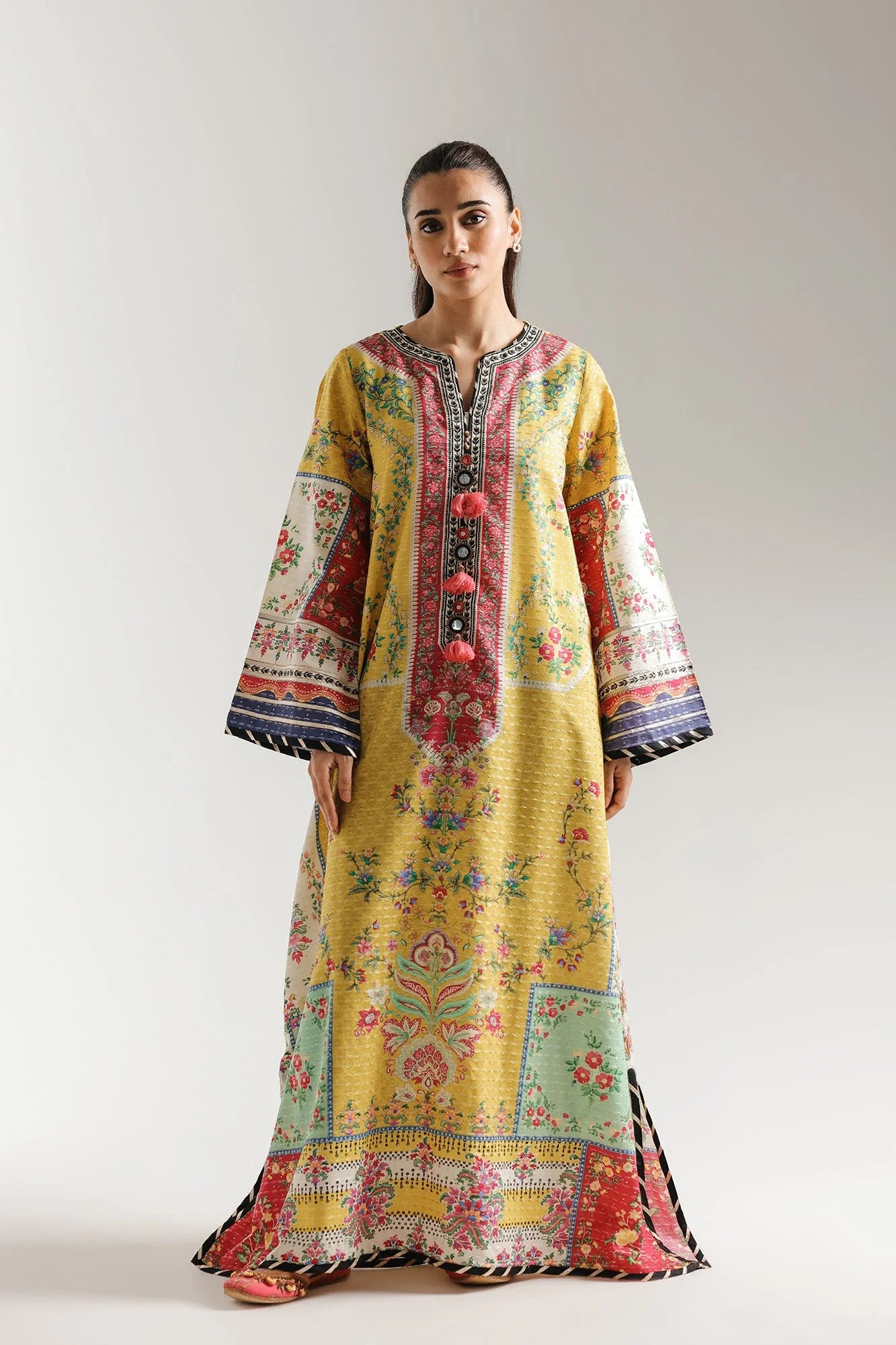 PRINTED KAFTAN (E4109/103/003)