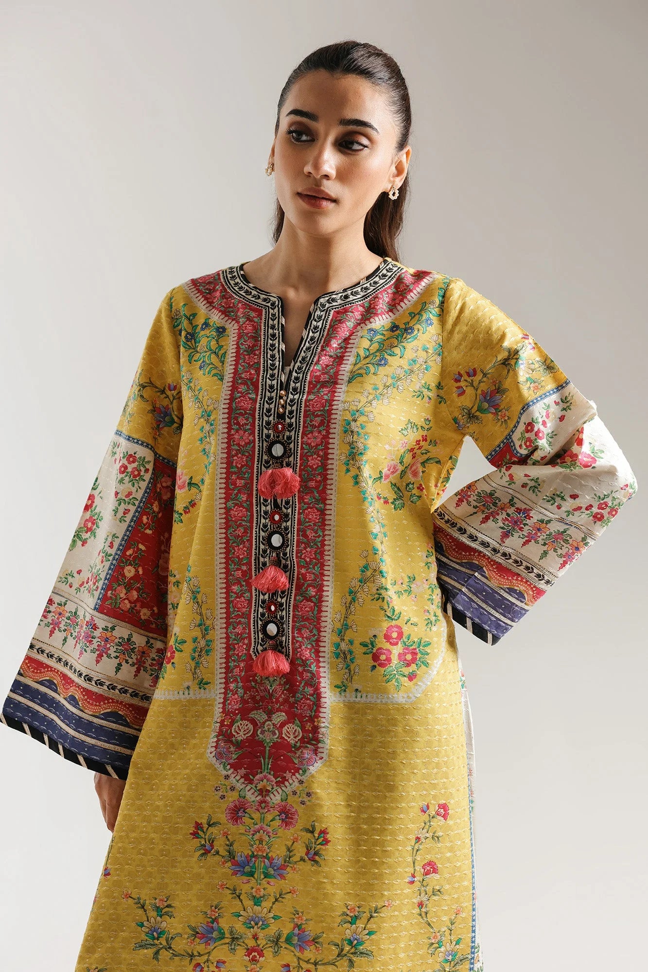 PRINTED KAFTAN (E4109/103/003)