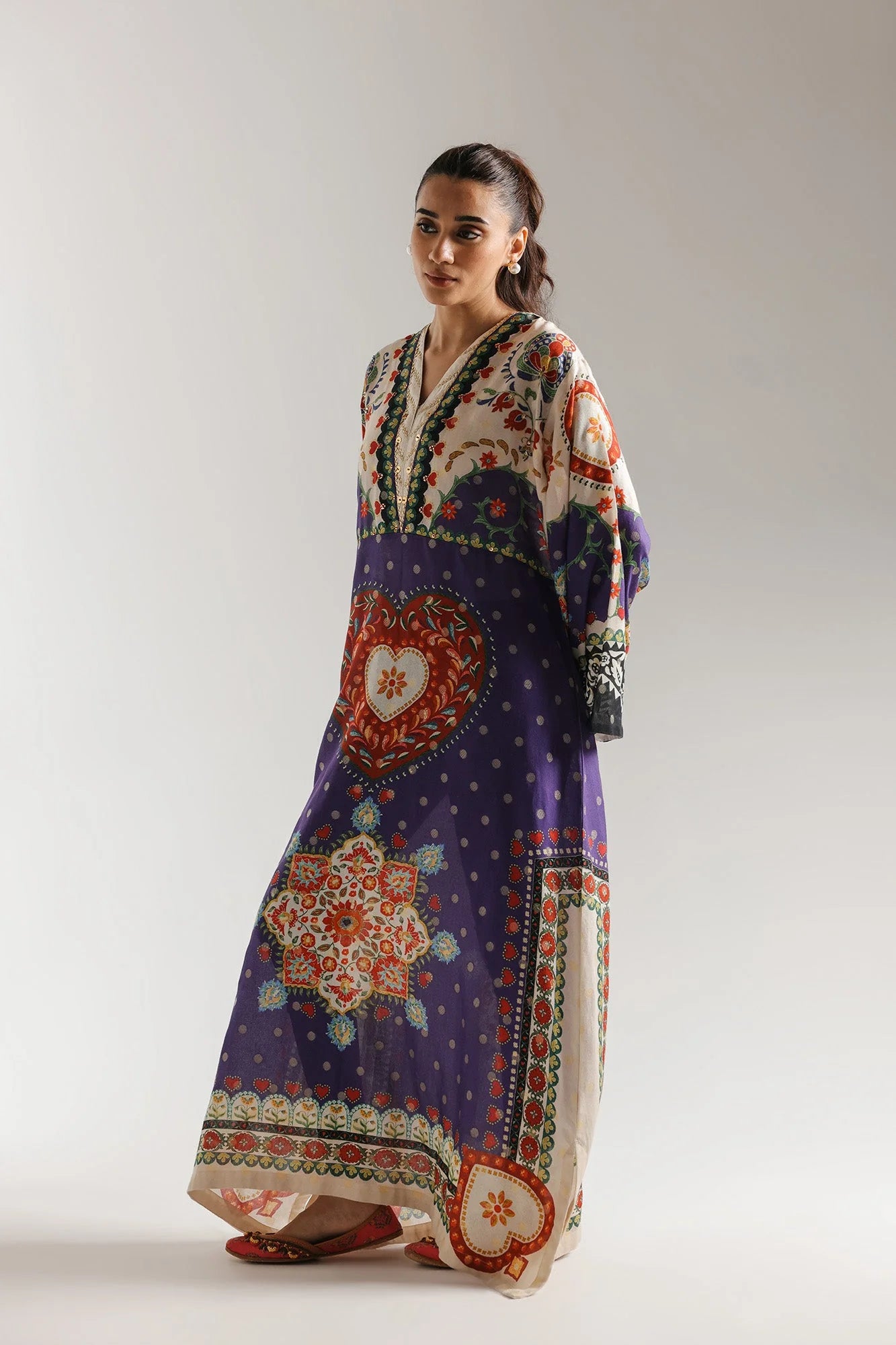 PRINTED KAFTAN (E4111/103/005)