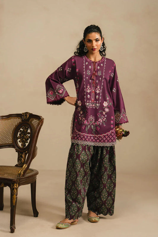 Ethnc Rozana Collection SS '26 Drop V - Embroidered Suit | E4125/103/516