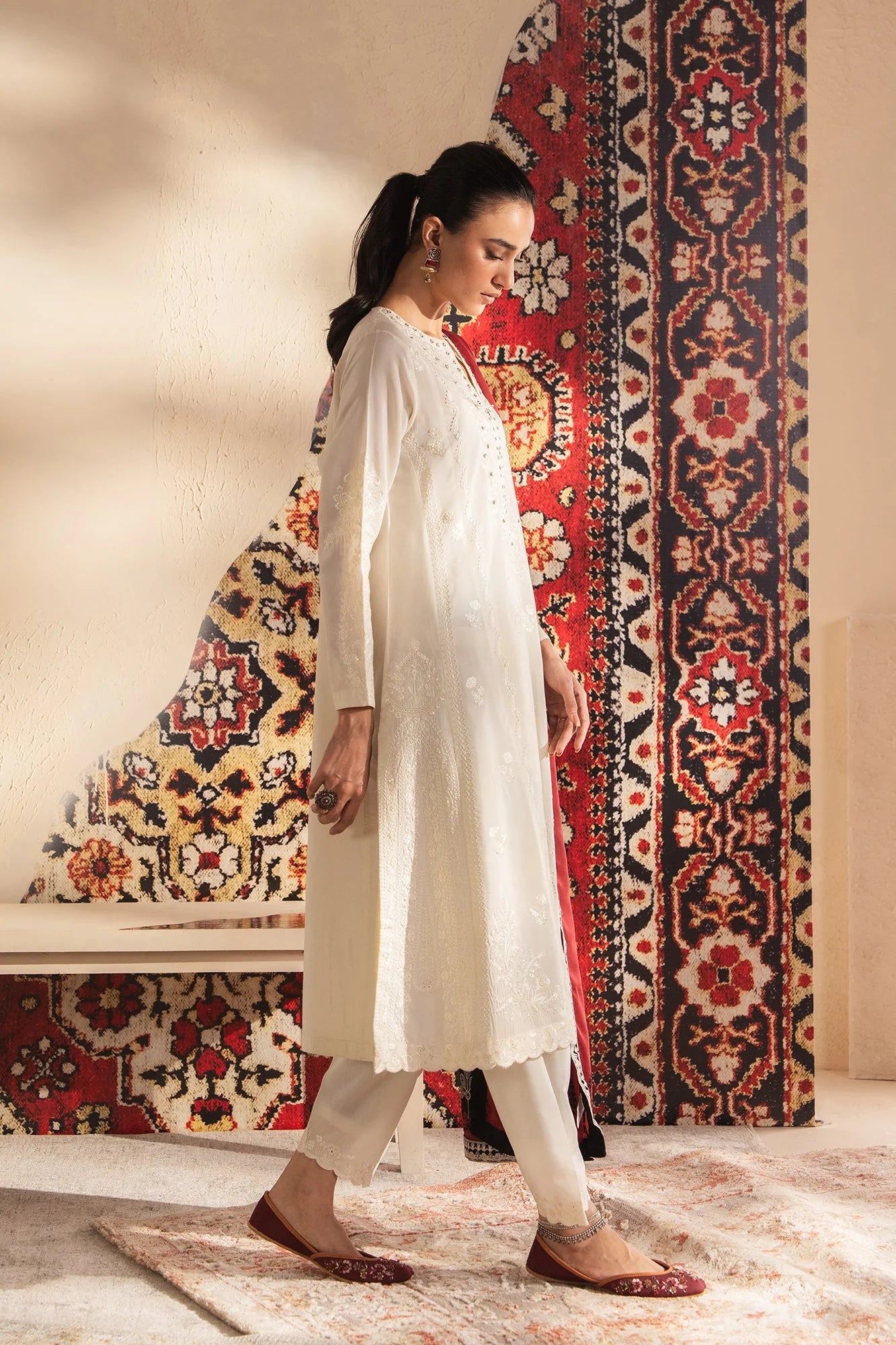 ETHNC EMBROIDERED SUIT (E4149/103/005)