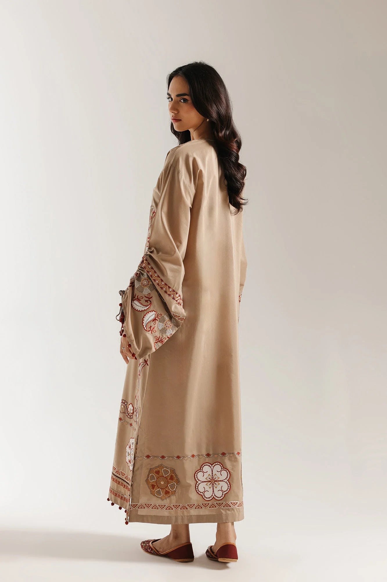 EMBROIDERED KAFTAN (E4155/103/128)