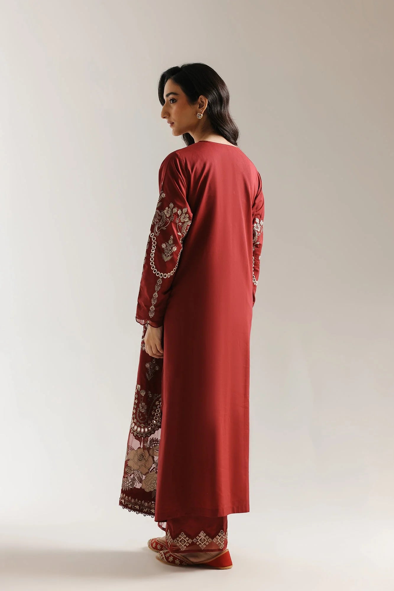 ETHNC EMBROIDERED SUIT (E4164/103/415)